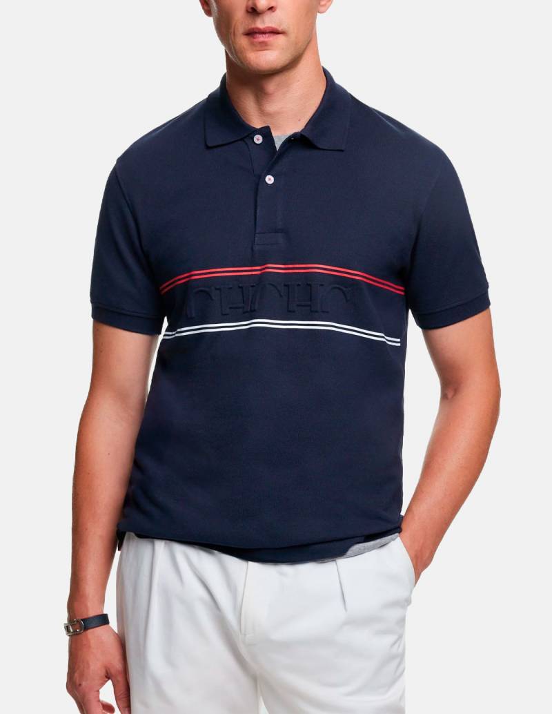 Carolina Herrera navy polo
