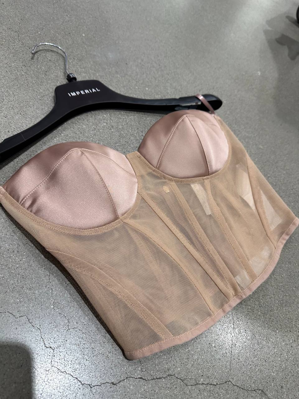 Imperial Beige corset top