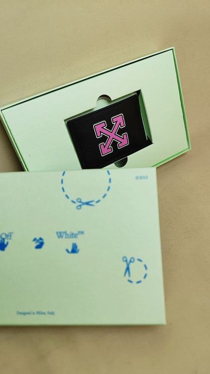 Off-white cardholder