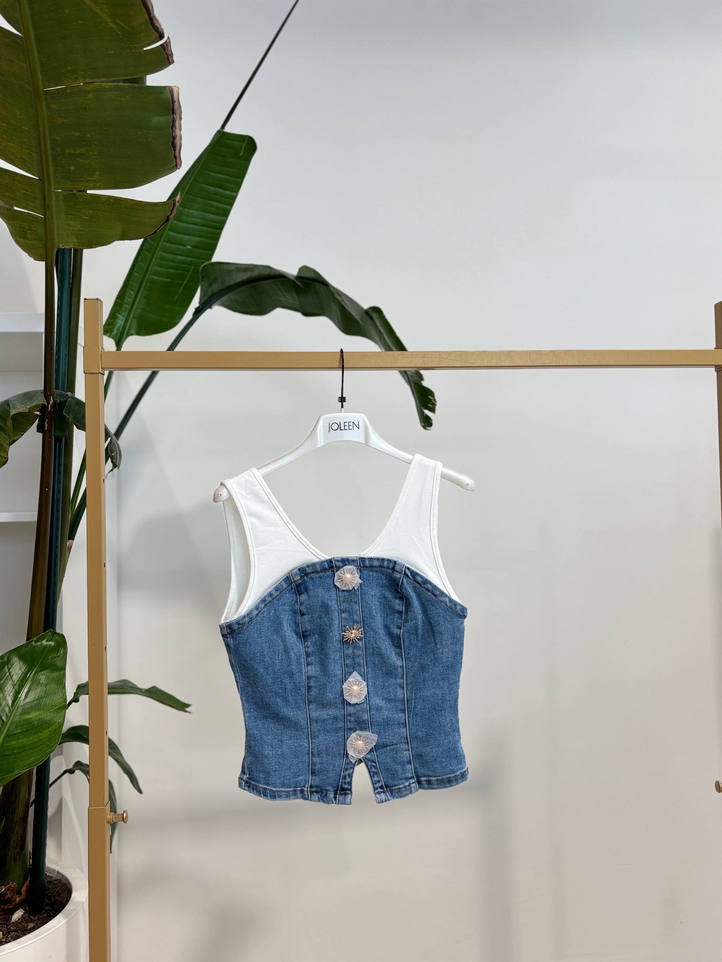 Joleen denim top