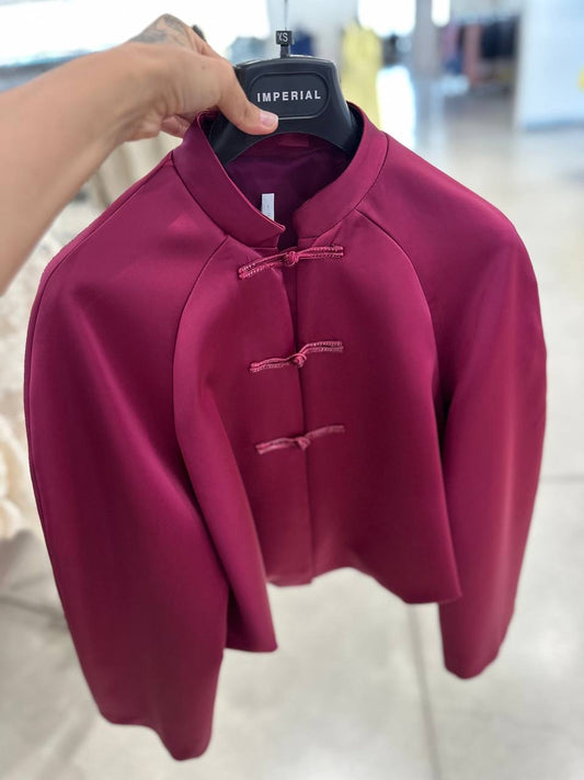 Satin bomber
