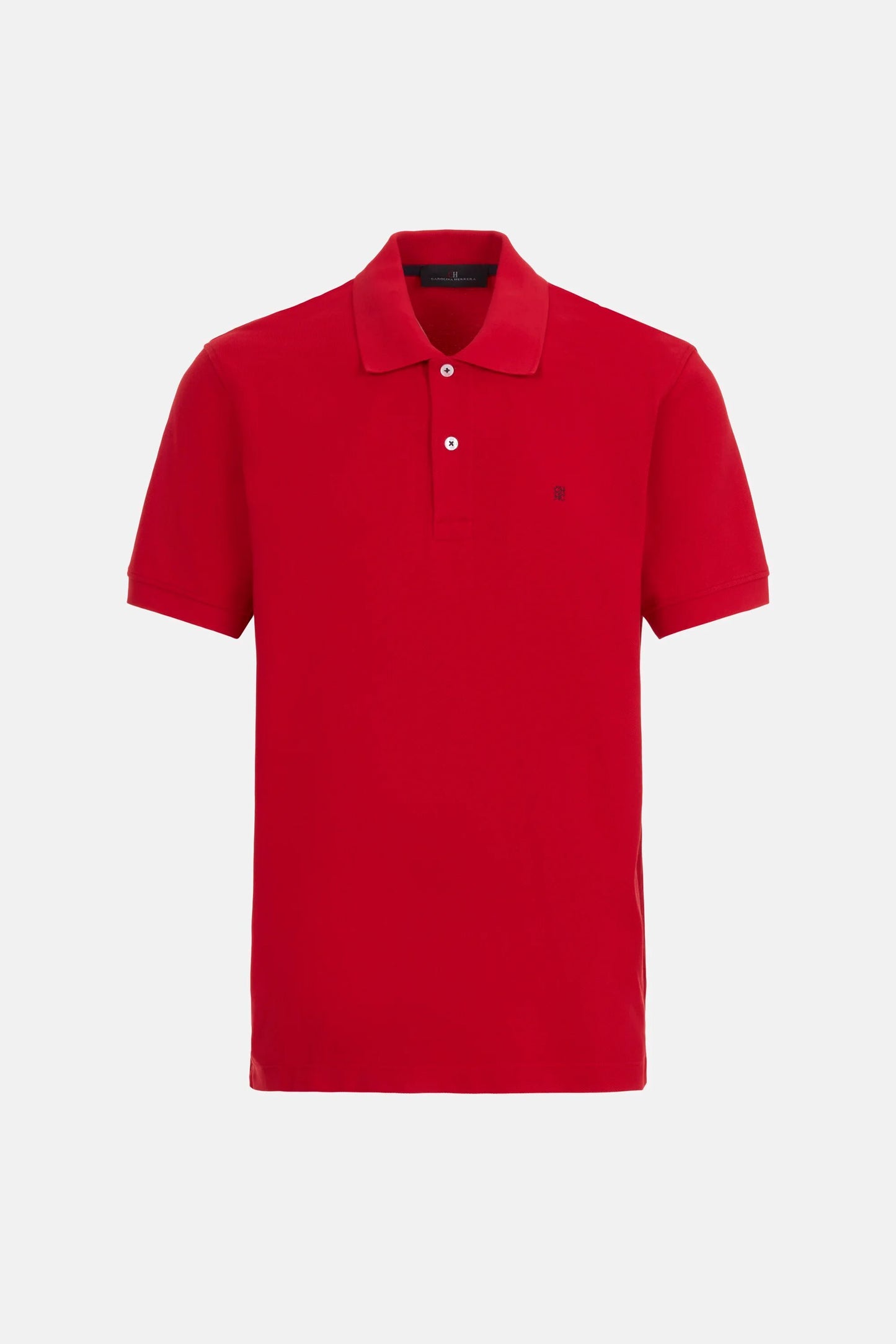 Carolina Herrera red polo shirt