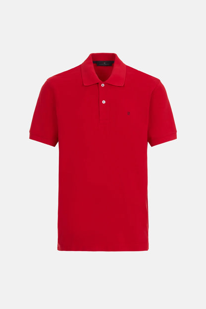 Carolina Herrera red polo shirt