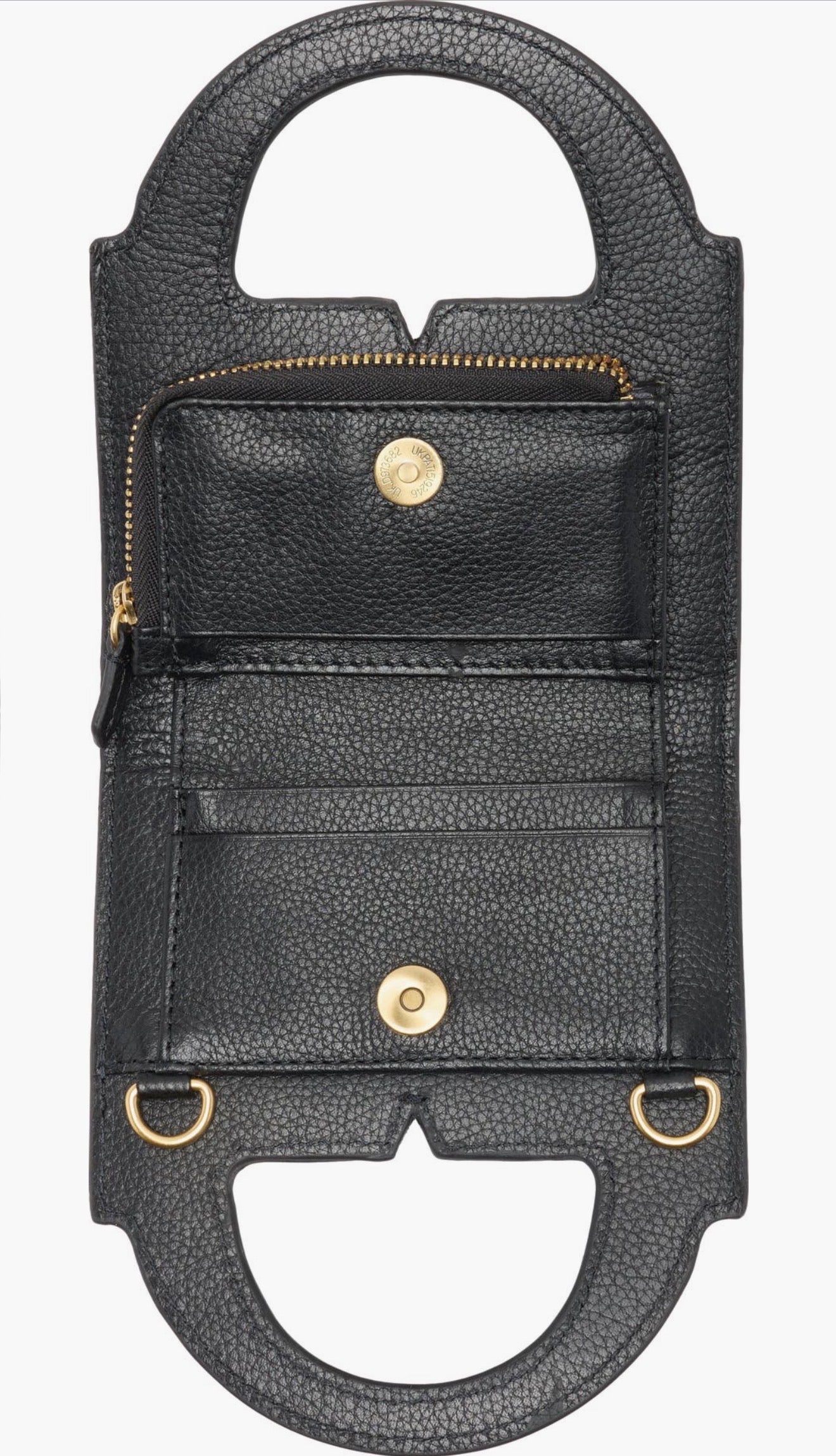 Vince Camuto black micro bag