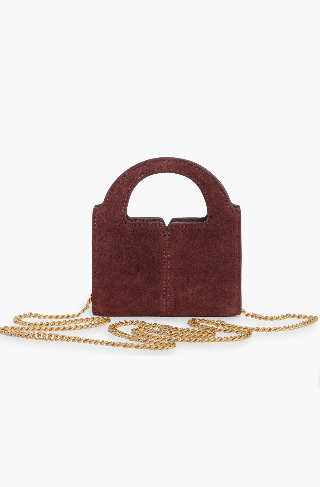Vince Camuto burgundy micro bag