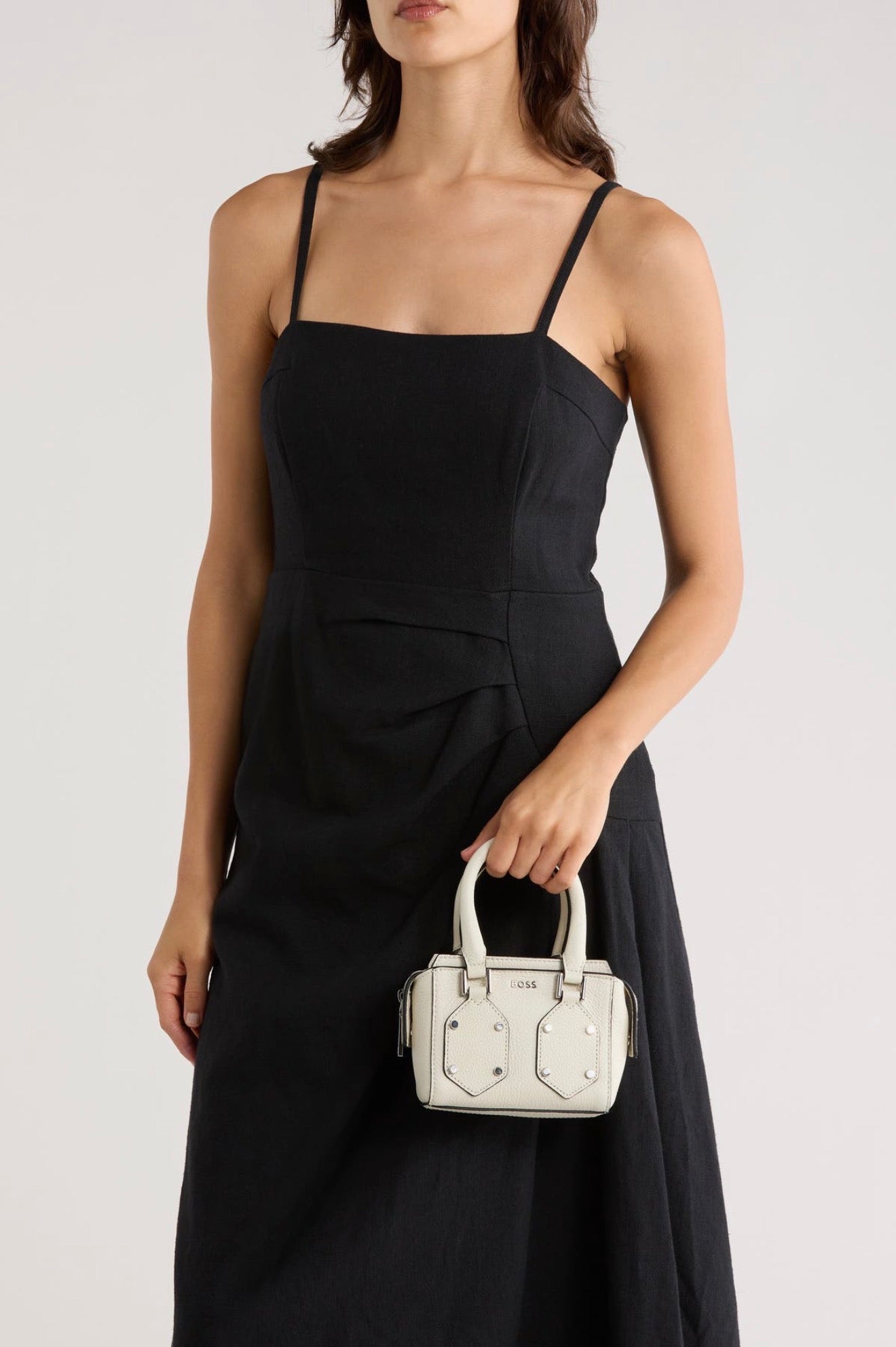 Boss white mini bag
