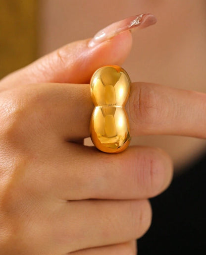 Ring big gold