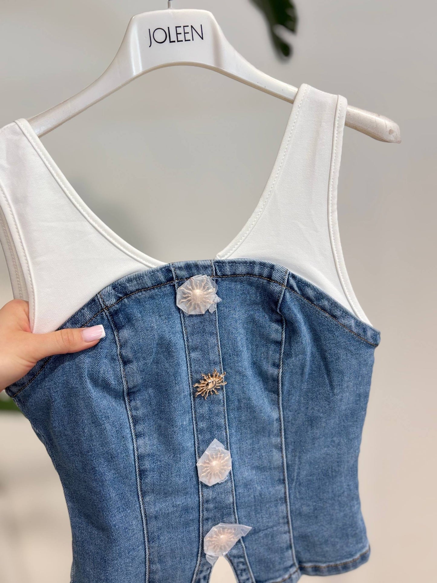 Joleen denim top
