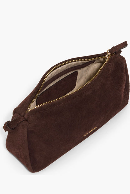 Ted Baker brown suede bag