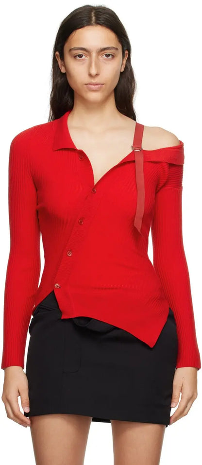Jacquemus red sweater