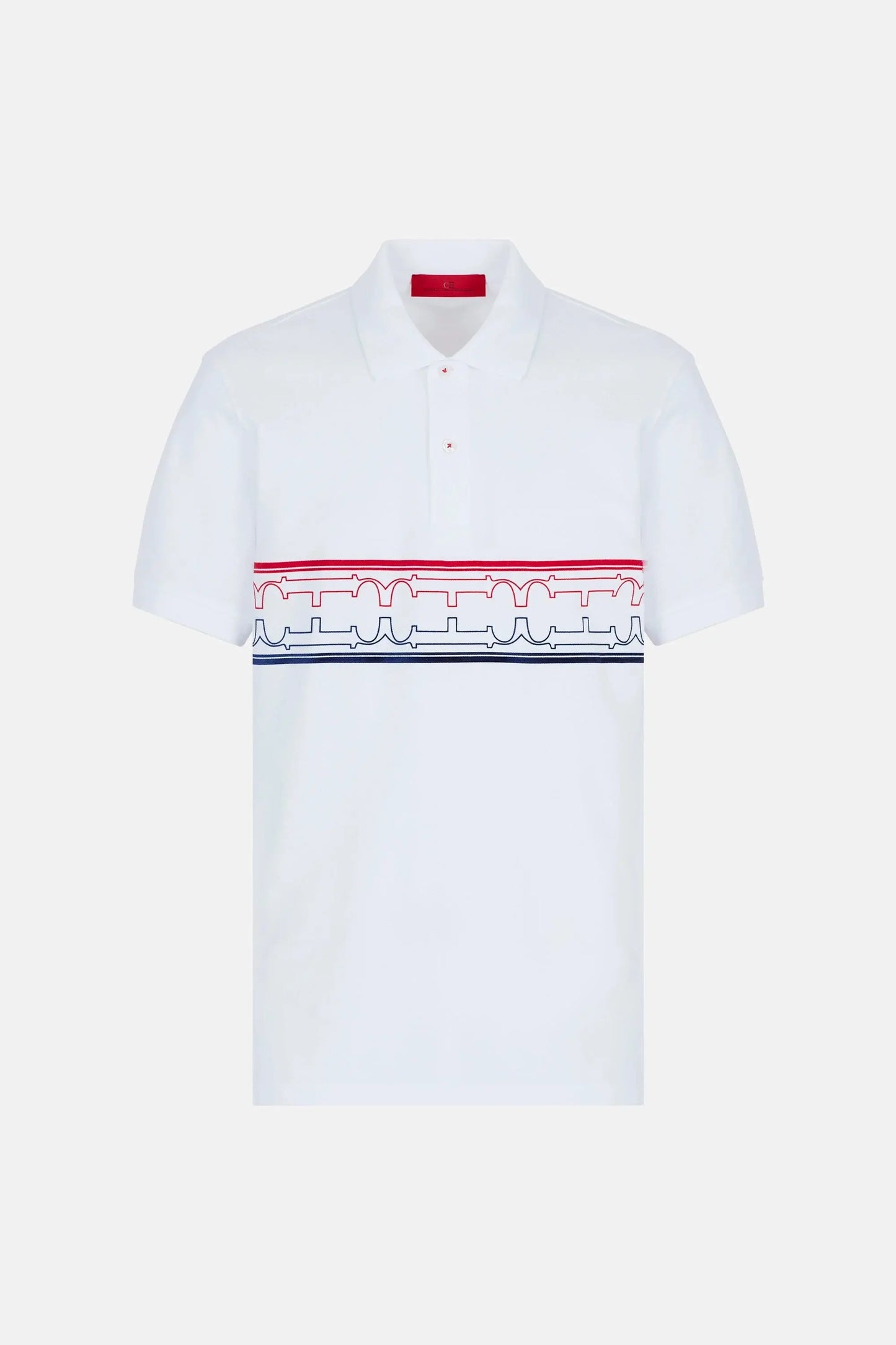 Carolina Herrera white polo shirt