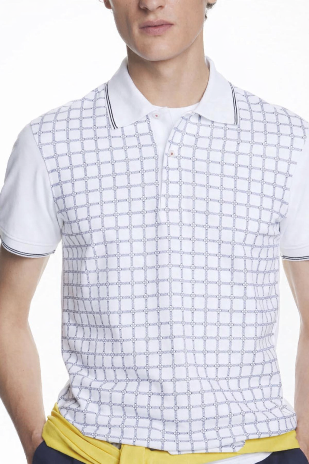 Carolina Herrera white polo shirt