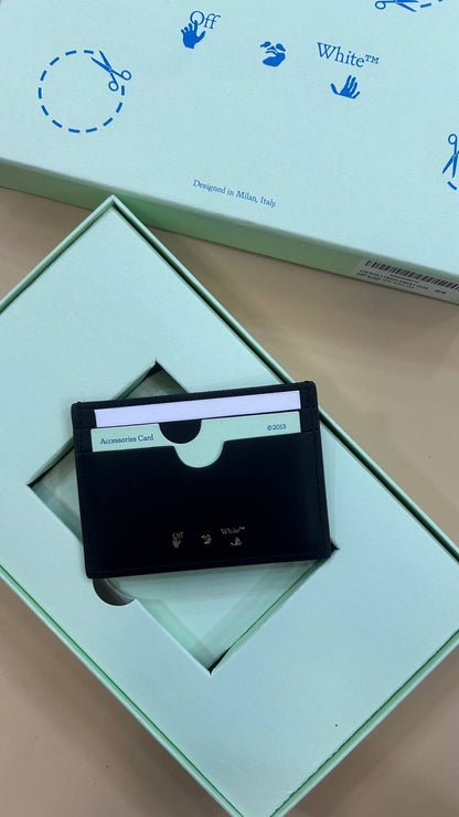 Off-white cardholder